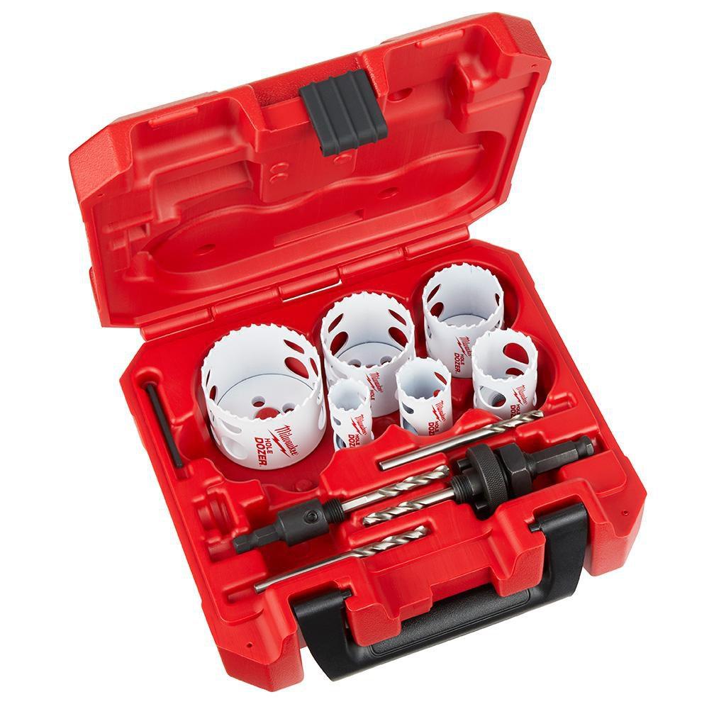 Milwaukee&reg; Red Hole Saw Kit 