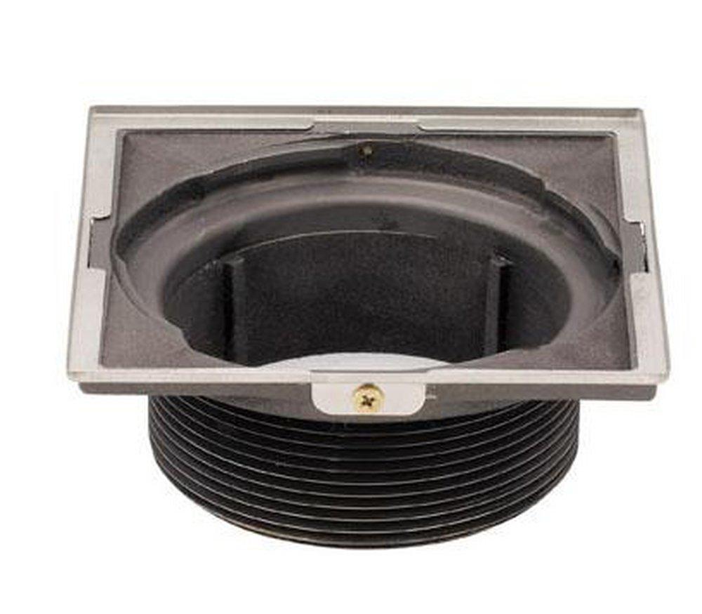 California Faucets 3-1/2 in. Threaded Bronze/Brass Shower Drain 