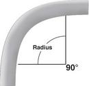 Can-Tex Industries PVC Schedule 40 Standard Bell End 90 Degree Conduit Elbow 