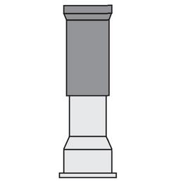 14-3/4 in. Cast Iron Valve Box for #6 Base