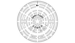 32 in. Manhole Rheemed and Chamfer Sanitary Sewer