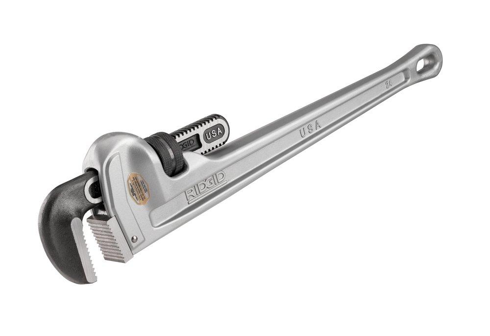 RIDGID Grey 3 in. Pipe Wrench 