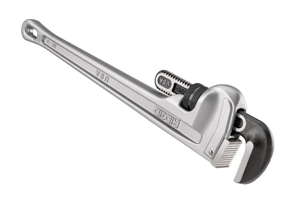 RIDGID Grey 3 in. Pipe Wrench 