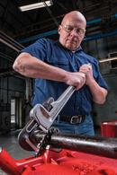 RIDGID Grey 3 in. Pipe Wrench 