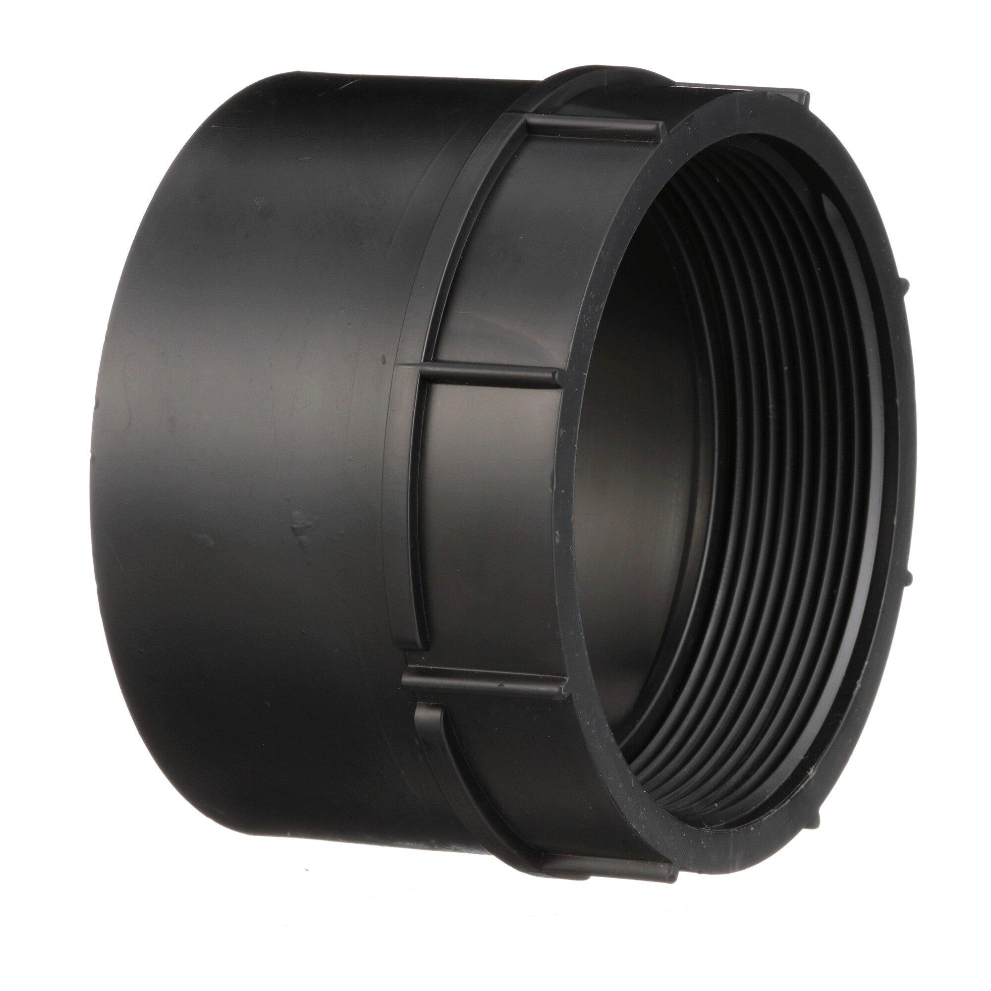 Black Hub x FNPT ABS DWV Adapter 