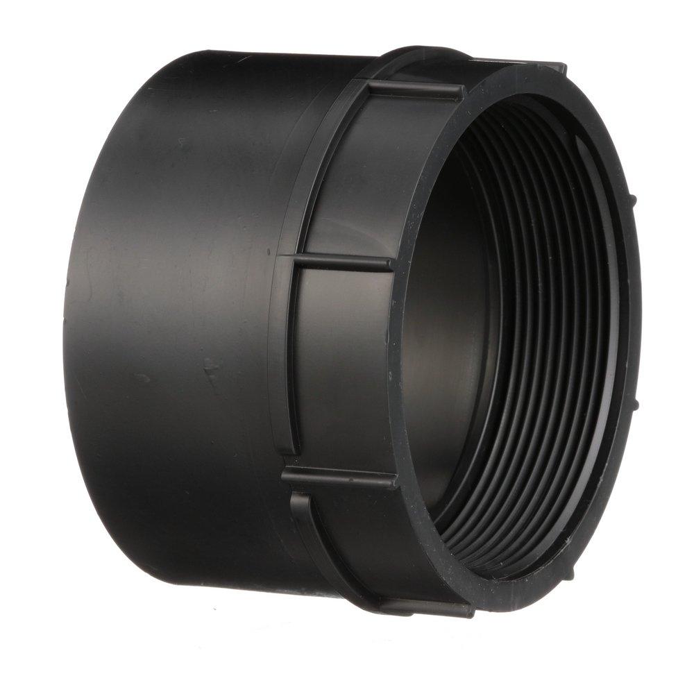 Black ABS DWV Female Adapter 