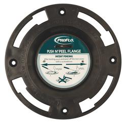4 x 3 in. Plastic ABS Closet Flange