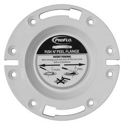 4 x 3 in. Plastic PVC Closet Flange
