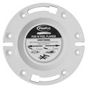 PROFLO&reg; Black 3 x 4 in. PVC Closet Flange with Test Cap 