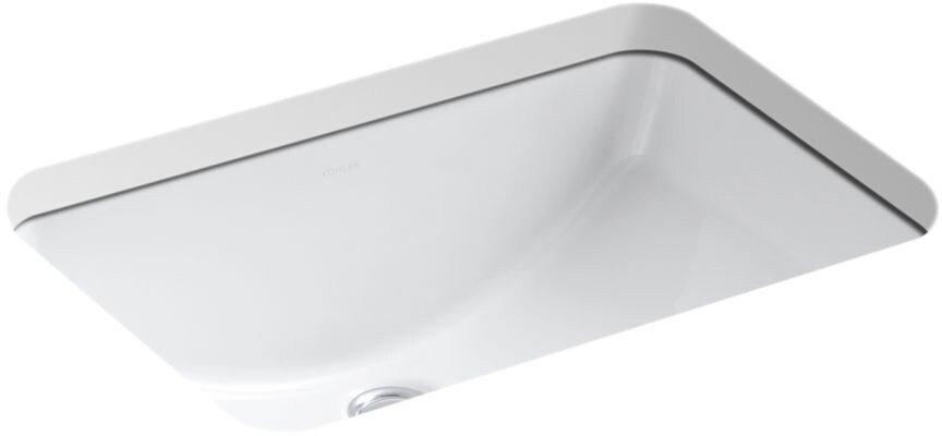 KOHLER White Undermount Basin 