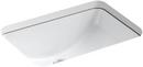 KOHLER White Undermount Basin 