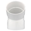 White Hub Plastic 45 Degree DWV Elbow 