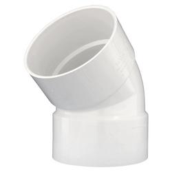 10 in. PVC DWV 45&deg; Elbow