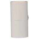 White Hub x Spigot 90 Degree PVC DWV Long Sweep Street Elbow 