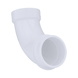 2 in. PVC DWV 90&deg; Street Long Turn Elbow