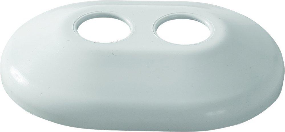 Viega 3/8 in. Double Plastic Escutcheon White 