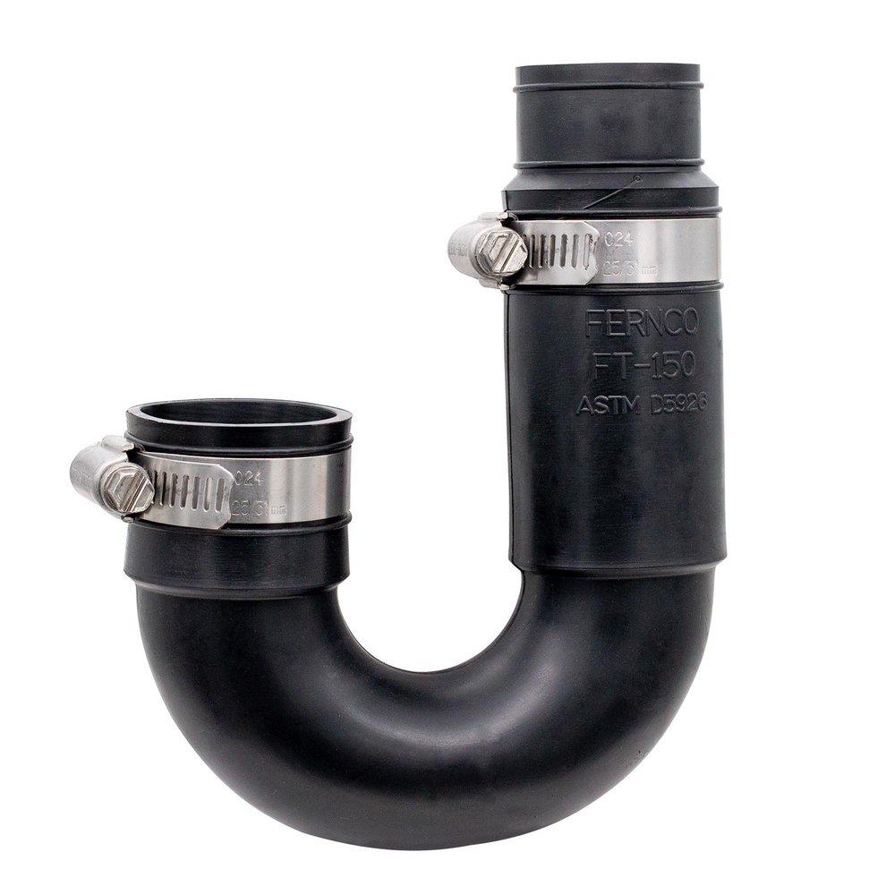 Fernco Mechanical Joint P-Trap Drain Connector 