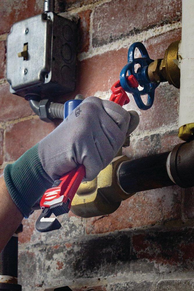 REED Red 9-3/4 in Refinery Wrench 