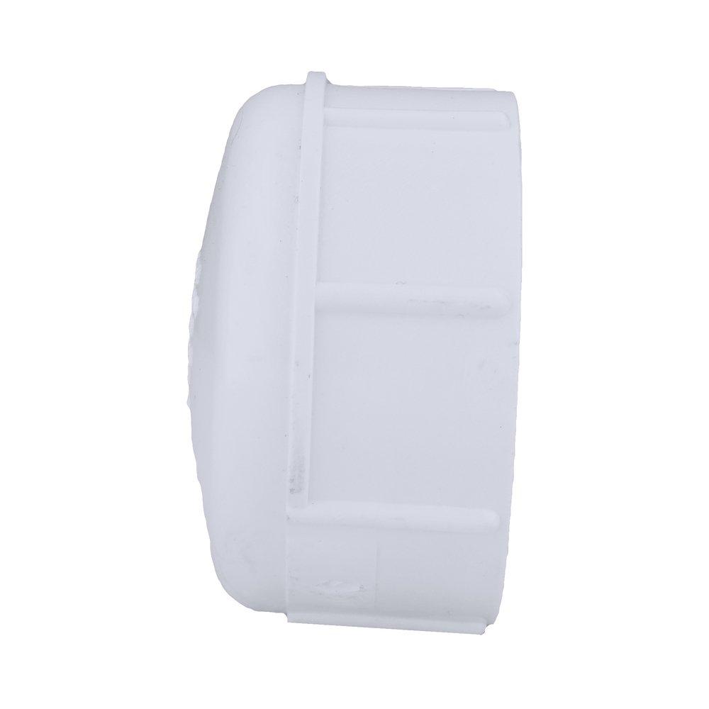 White PVC Schedule 40 FPT Cap 