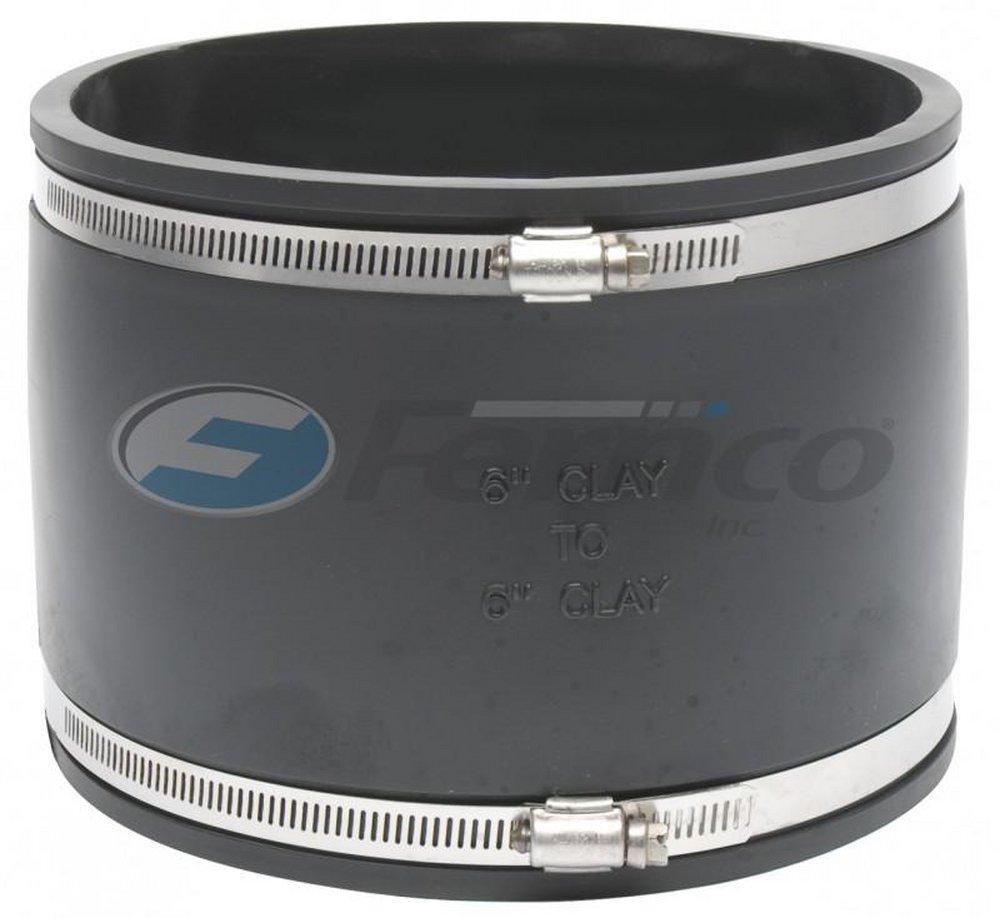 Fernco Clay Flexible Coupling 