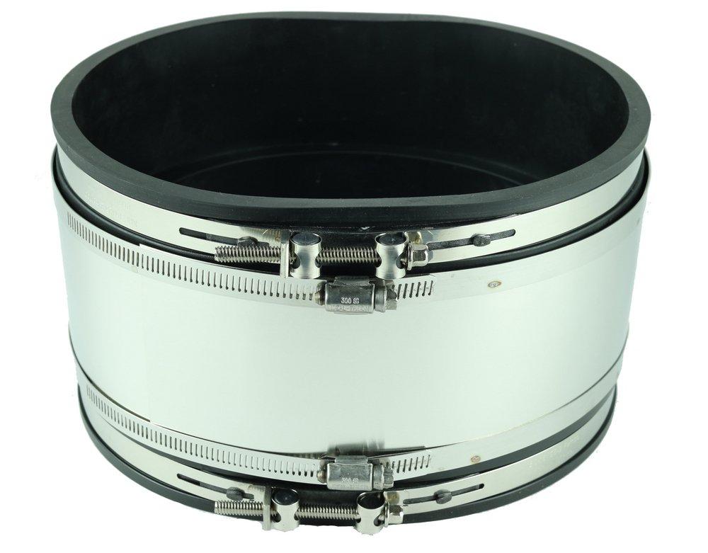 Fernco Clay x Cast Iron Coupling 