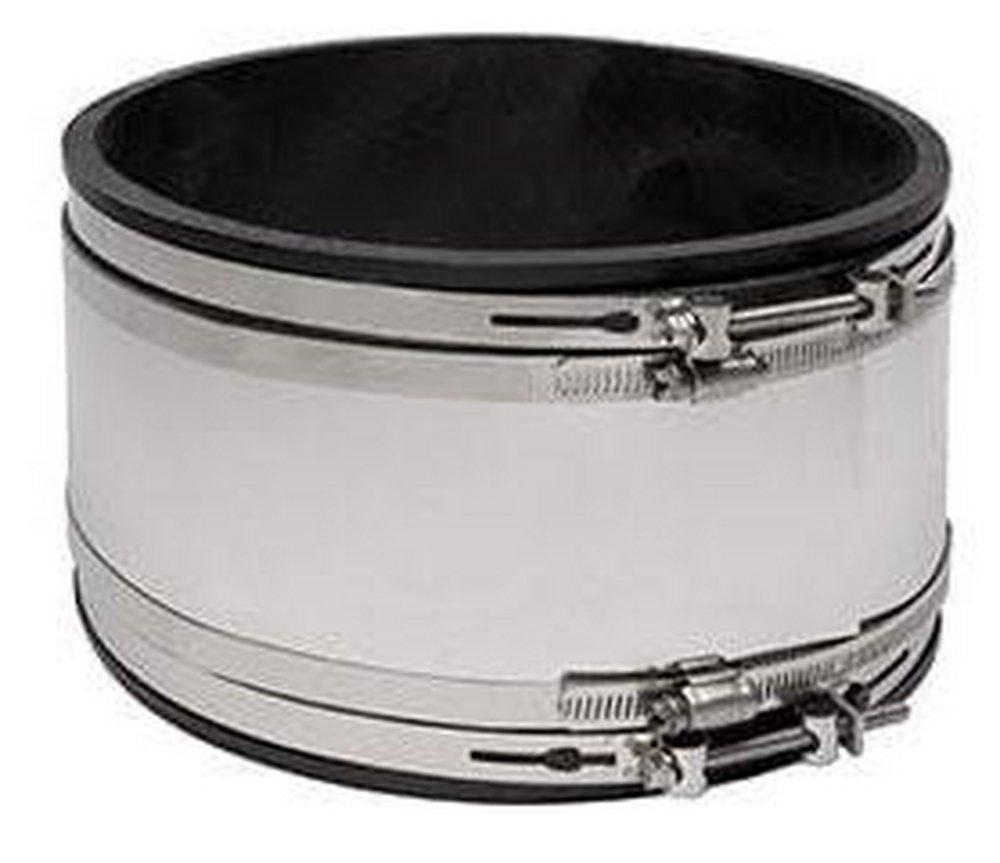 Fernco Asbestos Cement Fiber x Cast Iron and Plastic Flexible Coupling 