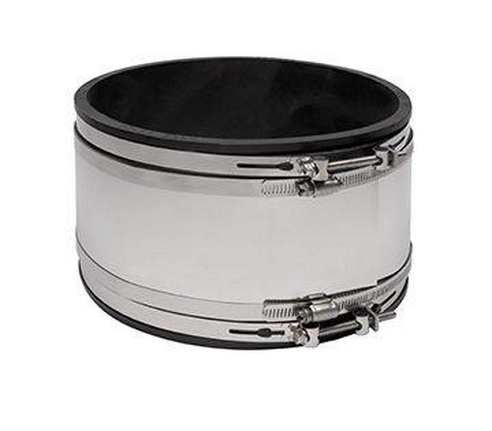 Fernco 4.3 psi -30 to 140F Plastic Reducing Coupling 