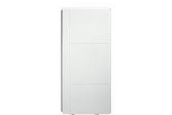 36 x 72-1/4 in. Shower End Wall Set with Backer Boards in White