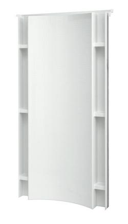 36 x 72-1/4 in. Shower Back Wall in White