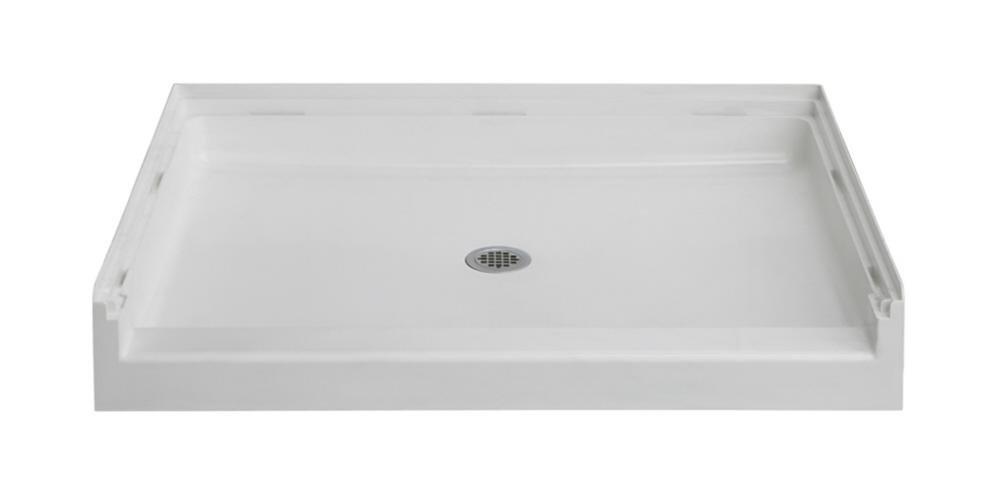Sterling White 36 in. Rectangle Shower Base in White 