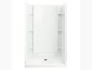 Sterling White 48 x 72-1/4 in. Shower Wall in White 