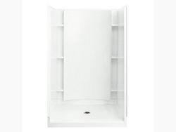48 x 72-1/4 in. Shower Back Wall in White