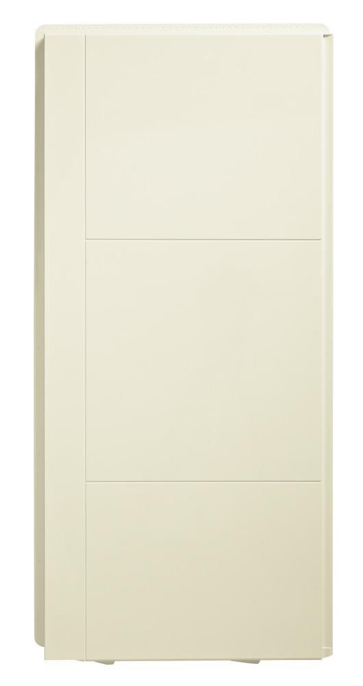 Sterling Biscuit 36 in. Shower Wall in White 