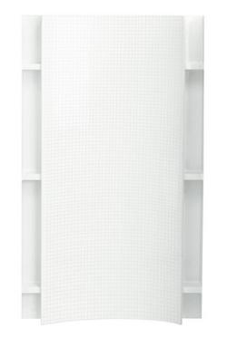 42 x 72-1/4 in. Shower Back Wall in White