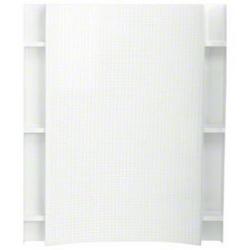 60 x 71-1/4 in. Shower Back Wall in White