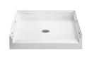 36 in. Square Shower Base in Biscuit