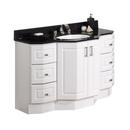 Magickwoods White 48 in. Bathroom Vanity 