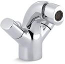 Bidet Faucet with Double Oval Handle in Polished Chrome