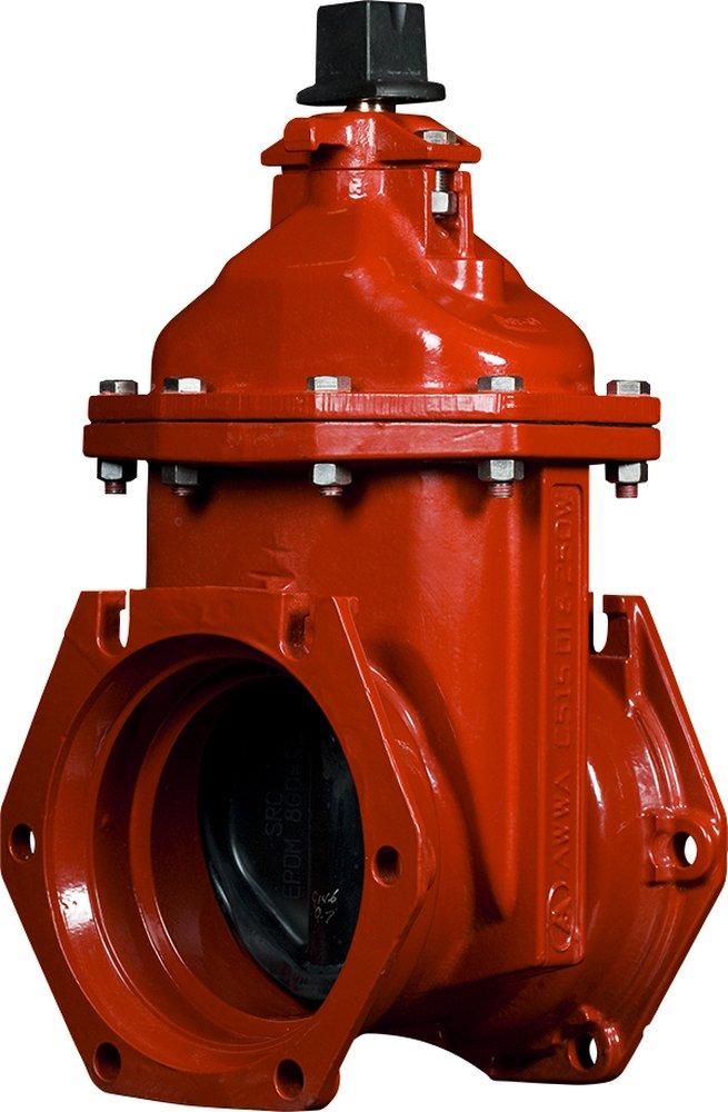 Unique Fittings and Flanges Mechanical Joint Cast Iron 200# Resilient Wedge Gate Valve 
