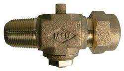 1 in. Tube Compression Corporation Stop