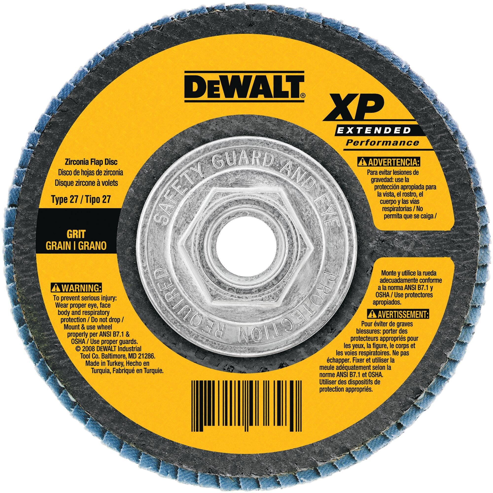 DEWALT Yellow Flap Disc 
