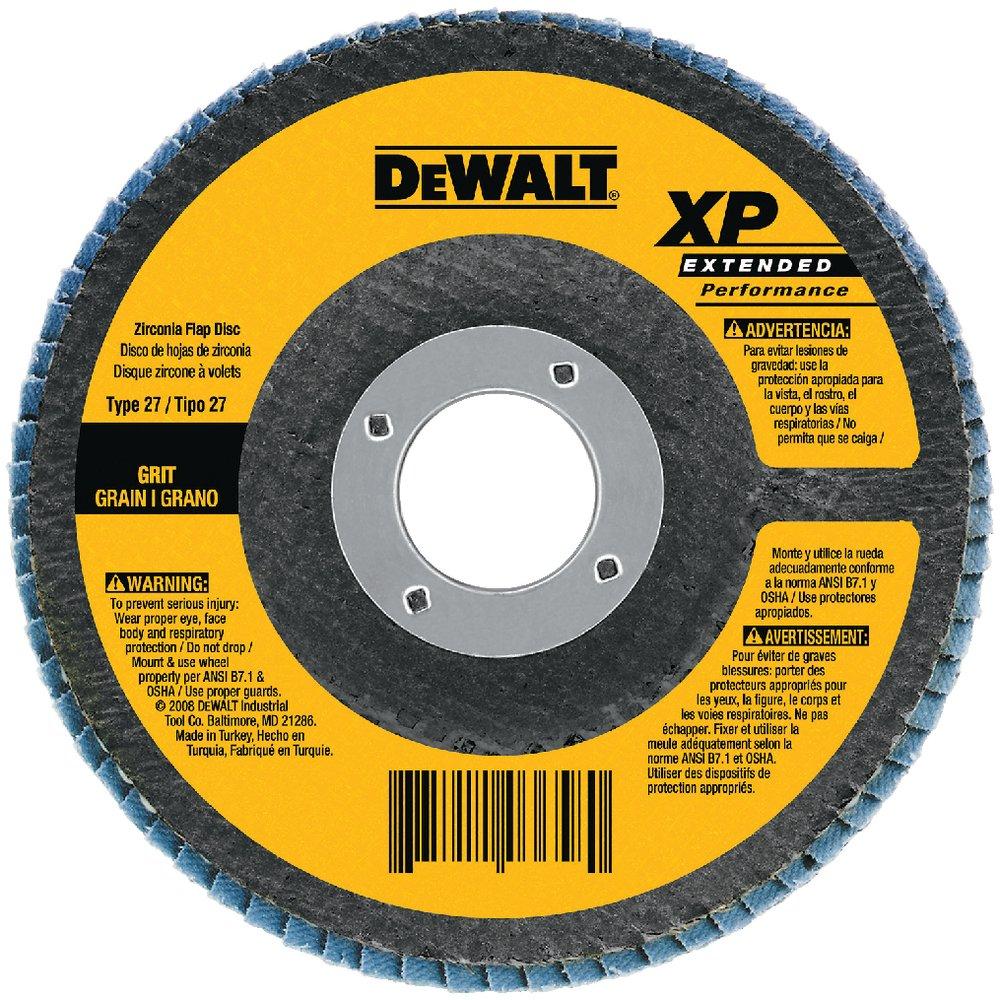 DEWALT Yellow/Black Flap Disc 
