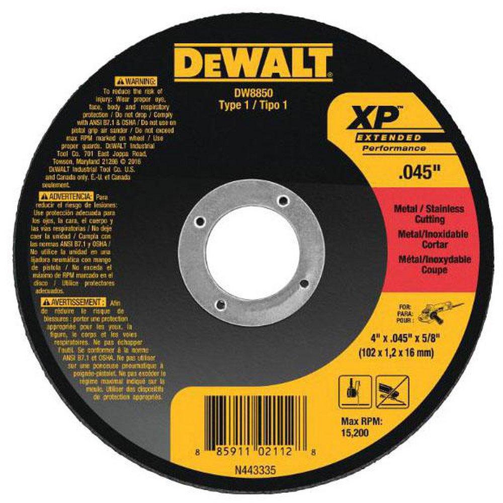 DEWALT Yellow 1/16 in. Cutting Wheel 
