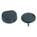 Brass Trim Kit for Bath Waste and Overflow in Black