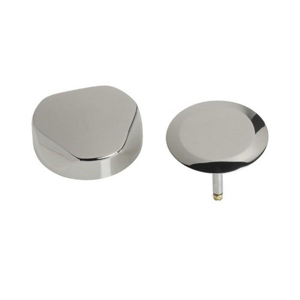 Geberit Polished Nickel 3-1/2 in. Brass Trim Kit 