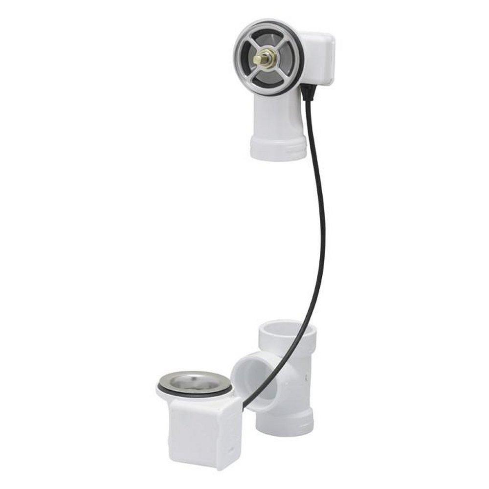 Geberit White 24 in. Cable Drain in White 