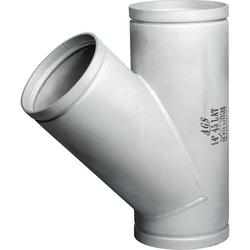 16 in. Grooved Galvanized Coated Carbon Steel Weld Lateral