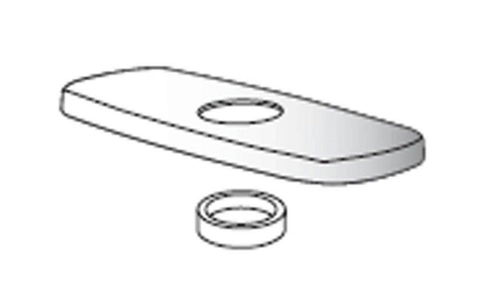 Sloan Valve Chrome Plated Trim Plate in Chrome Plated 