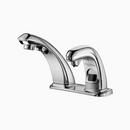 Electronic Soap Dispenser with Combo Faucet in Polished Chrome