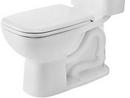 Duravit White 1.28 gpf Elongated Toilet Bowl 